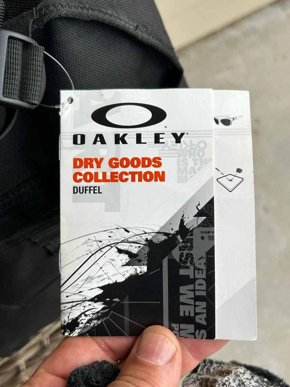 NWT! OAKLEY Tactical Field Gear Dry Goods 68L Duffle Bag *LOGO*